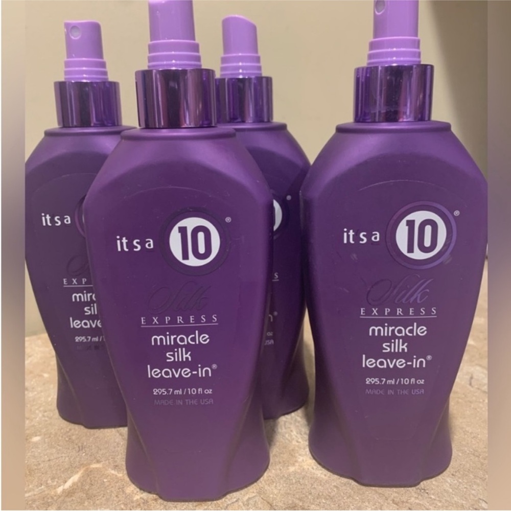 New It's a 10 Miracle Silk Leave-In Spray Full Size - Picture 2 of 5